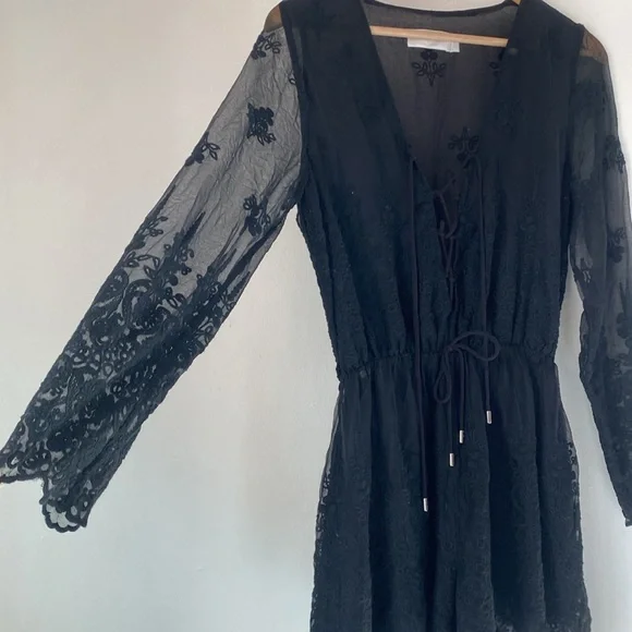 Zimmermann 1 (S) Lucia Silk Embroidered Romper - Picture 9 of 14